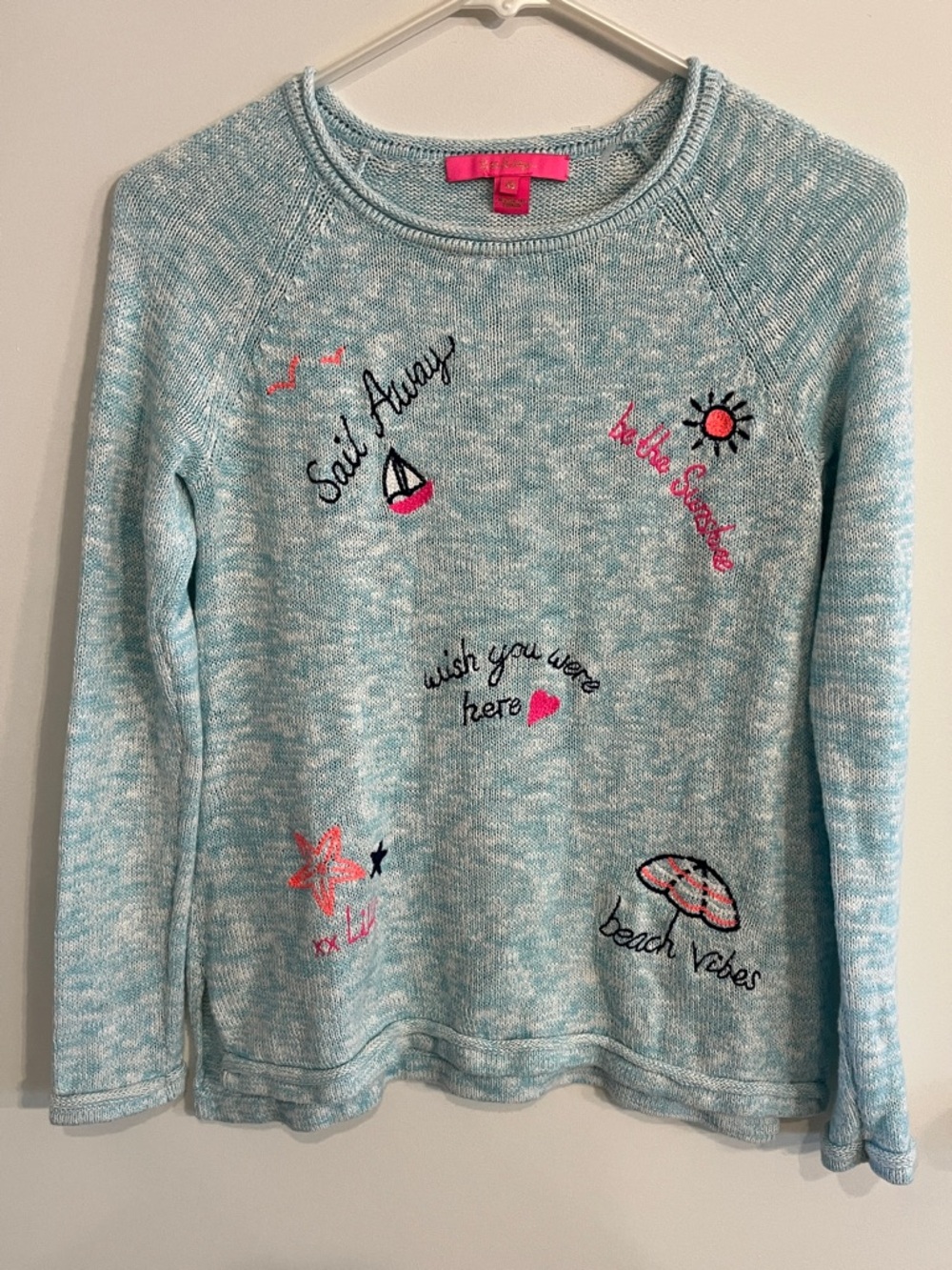 Women’s size XS Lilly Pulitzer nautical Danette Celestial sweater